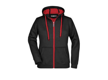 Ladies' Doubleface Jacket - Sportive Jacke mit Kapuze