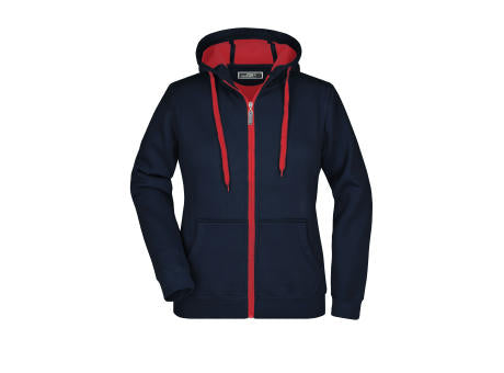 Ladies' Doubleface Jacket - Sportive Jacke mit Kapuze