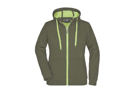 Ladies' Doubleface Jacket - Sportive Jacke mit Kapuze