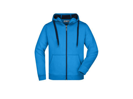 Men's Doubleface Jacket - Sportive Jacke mit Kapuze