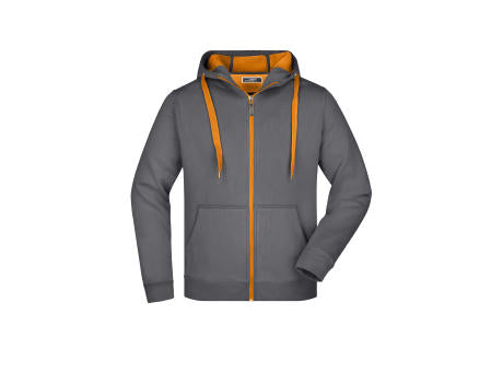 Men's Doubleface Jacket - Sportive Jacke mit Kapuze