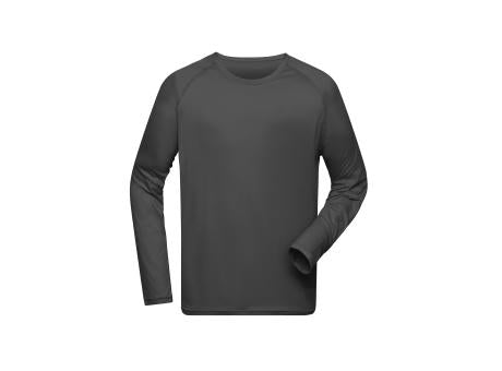 Men's Sports Shirt Long-Sleeved GRS - Langarm Funktionsshirt aus recyceltem Polyester für Sport und Fitness