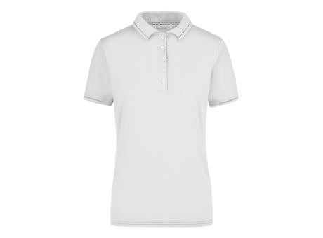 Ladies' Elastic Polo - Hochwertiges Poloshirt mit Kontraststreifen