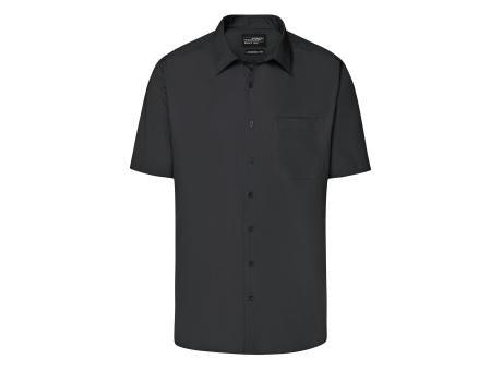 Men's Business Shirt Short-Sleeved - Klassisches Shirt aus strapazierfähigem Mischgewebe