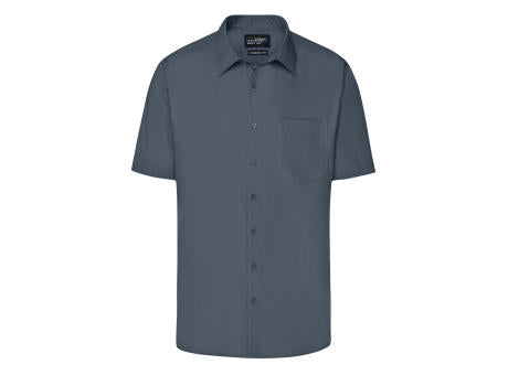 Men's Business Shirt Short-Sleeved - Klassisches Shirt aus strapazierfähigem Mischgewebe