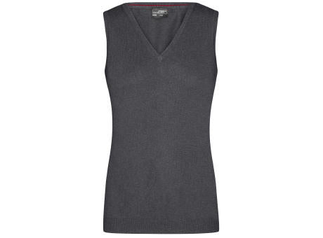 Ladies' V-Neck Pullunder - Klassischer Baumwoll-Pullunder
