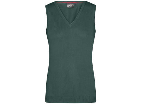 Ladies' V-Neck Pullunder - Klassischer Baumwoll-Pullunder
