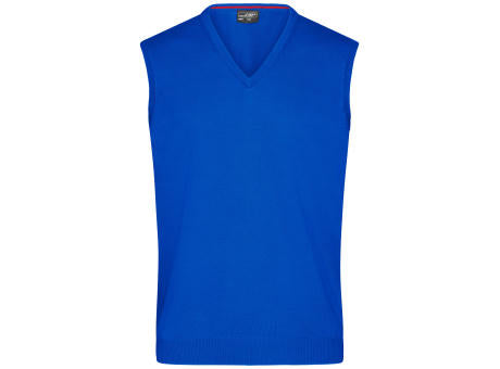 Men's V-Neck Pullunder - Klassischer Baumwoll-Pullunder