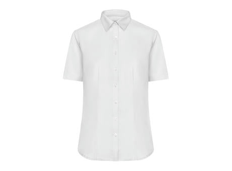 Ladies' Shirt Short-Sleeved Micro-Twill - Klassisches Shirt in pflegeleichter Baumwollqualität