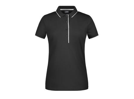 Ladies' Polo Stripe - Klassisches Polo mit Kontraststreifen