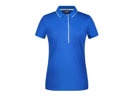 Ladies' Polo Stripe - Klassisches Polo mit Kontraststreifen
