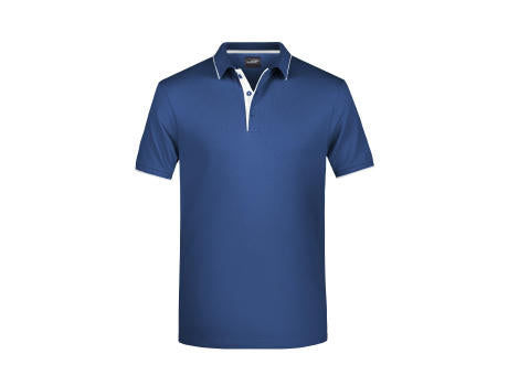 Men's Polo Stripe - Klassisches Polo mit Kontraststreifen