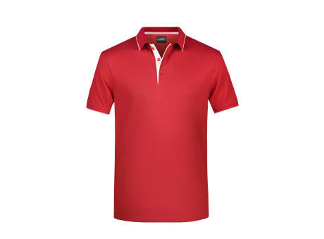 Men's Polo Stripe - Klassisches Polo mit Kontraststreifen