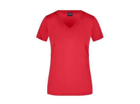 Ladies' Active-V - Funktions T-Shirt für Freizeit und Sport