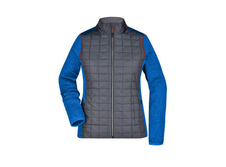 Ladies' Knitted Hybrid Jacket - Strickfleecejacke im stylischen Materialmix
