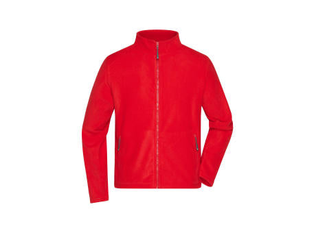 Men's Fleece Jacket - Fleecejacke mit Stehkragen im klassischen Design