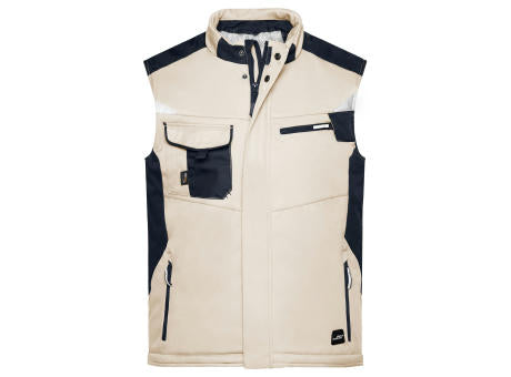 Craftsmen Softshell Vest - STRONG - - Professionelle Softshellweste mit warmem Innenfutter