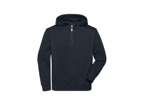 ORGANIC Workwear Half-Zip Hoody OCS Blended - Sweatshirt mit Kapuze und Reißverschluss