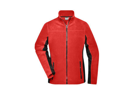 Ladies' Workwear Fleece Jacket - STRONG - - Strapazierfähige Fleecejacke im Materialmix