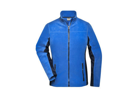 Ladies' Workwear Fleece Jacket - STRONG - - Strapazierfähige Fleecejacke im Materialmix
