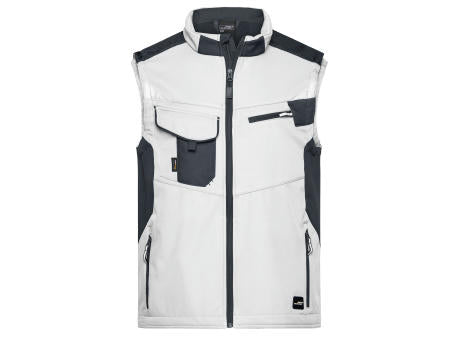 Workwear Softshell Vest - STRONG - - Professionelle Softshellweste mit hochwertiger Ausstattung