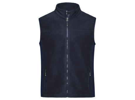 Workwear Fleece Vest - STRONG - - Strapazierfähige Fleeceweste im Materialmix