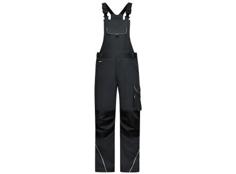 Workwear Pants with Bib - SOLID - - Funktionelle Latzhose im cleanen Look mit hochwertigen Details