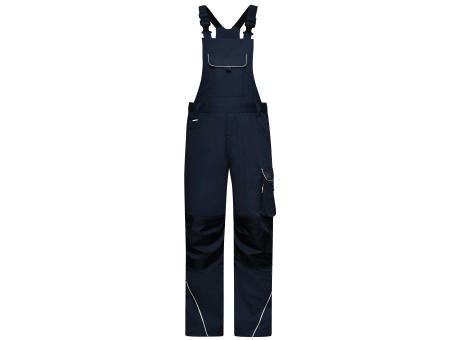 Workwear Pants with Bib - SOLID - - Funktionelle Latzhose im cleanen Look mit hochwertigen Details