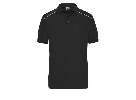 Men's Workwear Polo - SOLID - OCS Blended - Strapazierfähiges und pflegeleichtes Polo mit Kontrastpaspel