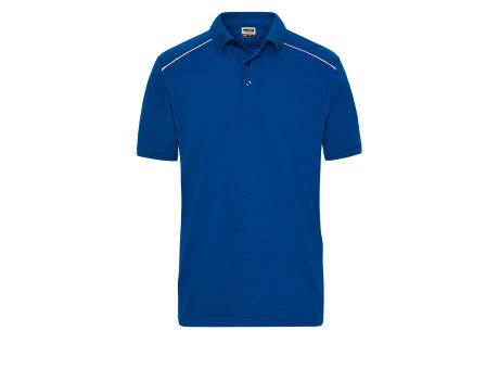 Men's Workwear Polo - SOLID - OCS Blended - Strapazierfähiges und pflegeleichtes Polo mit Kontrastpaspel