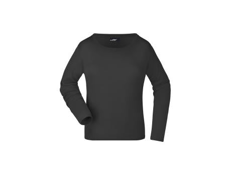 Ladies' Shirt Long-Sleeved Medium - Langarm T-Shirt aus Single Jersey