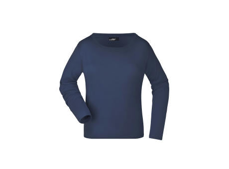 Ladies' Shirt Long-Sleeved Medium - Langarm T-Shirt aus Single Jersey