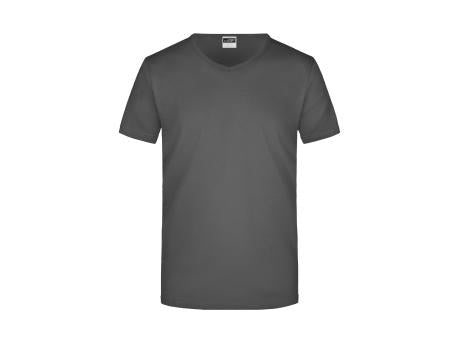 Men's Slim Fit V-T - Figurbetontes V-Neck-T-Shirt
