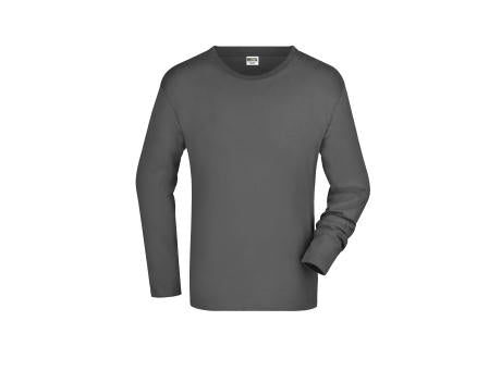 Men's Long-Sleeved Medium - Langarm T-Shirt aus Single Jersey
