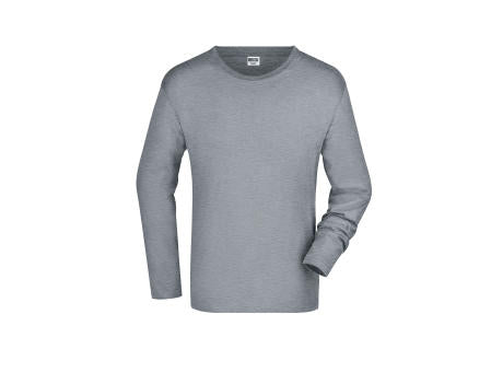 Men's Long-Sleeved Medium - Langarm T-Shirt aus Single Jersey