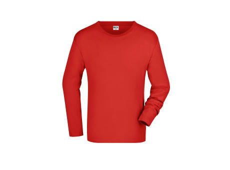 Men's Long-Sleeved Medium - Langarm T-Shirt aus Single Jersey