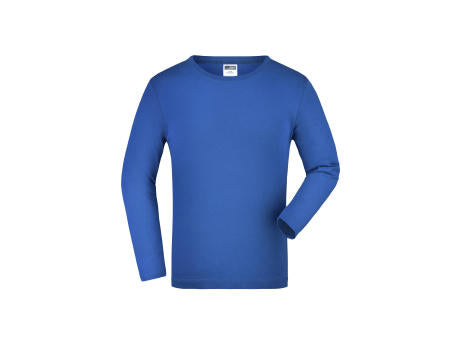 Junior Shirt Long-Sleeved Medium - Langarm T-Shirt aus Single Jersey