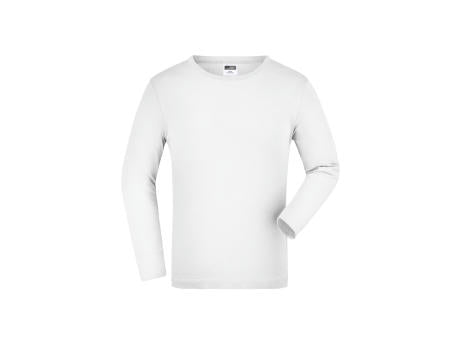 Junior Shirt Long-Sleeved Medium - Langarm T-Shirt aus Single Jersey