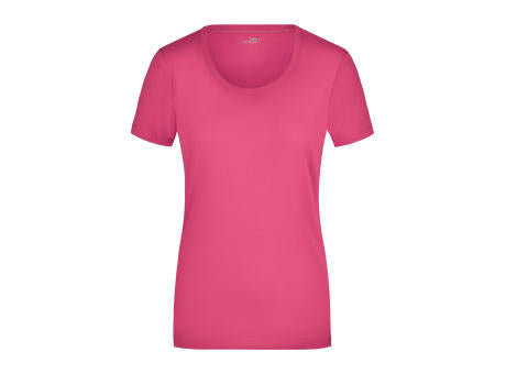 Ladies' Stretch Round-T - T-Shirt aus weichem Elastic-Single Jersey