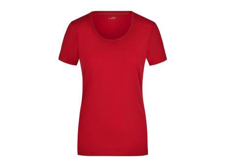 Ladies' Stretch Round-T - T-Shirt aus weichem Elastic-Single Jersey