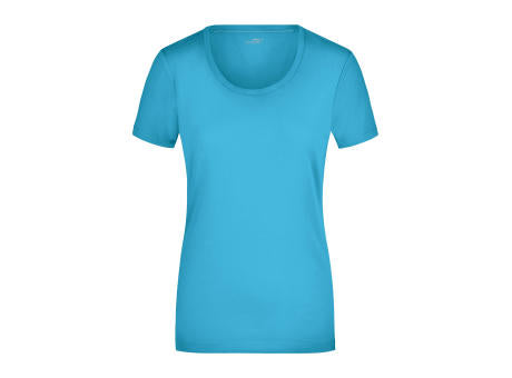 Ladies' Stretch Round-T - T-Shirt aus weichem Elastic-Single Jersey