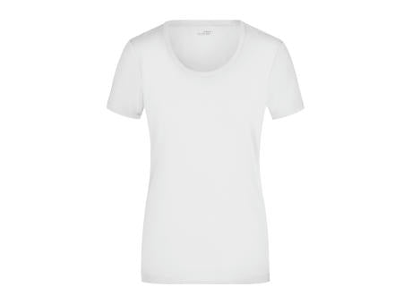 Ladies' Stretch Round-T - T-Shirt aus weichem Elastic-Single Jersey