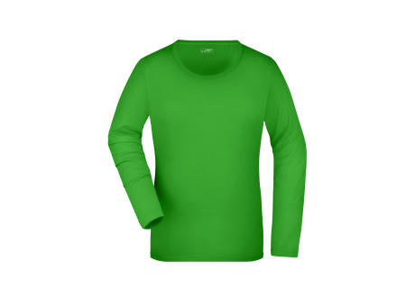 Ladies' Stretch Shirt Long-Sleeved - Langarm-Shirt aus weichem Elastic-Single Jersey