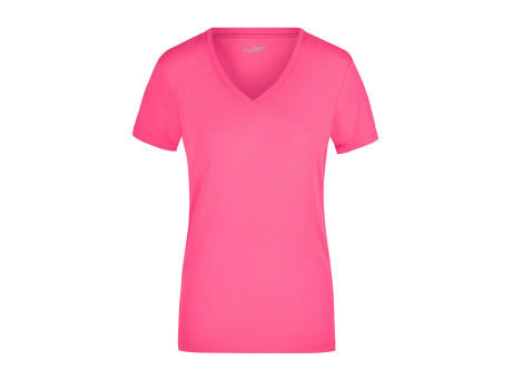 Ladies' Stretch V-T - T-Shirt aus weichem Elastic-Single Jersey