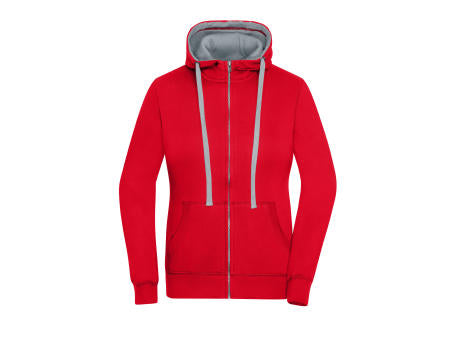 Ladies' Lifestyle Zip-Hoody - Sweatjacke mit Reißverschluss und Kapuze