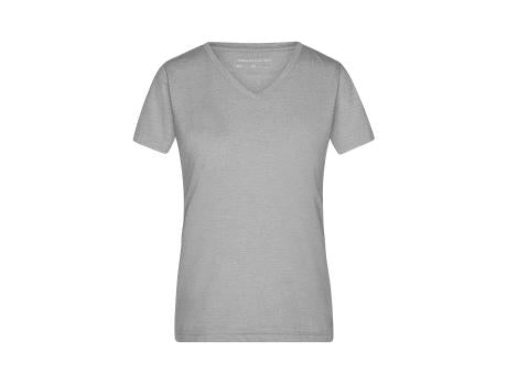 Ladies' Heather T-Shirt - Modisches T-Shirt mit V-Ausschnitt