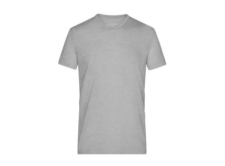 Men's Heather T-Shirt - Modisches T-Shirt mit V-Ausschnitt
