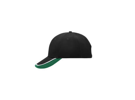 Half-Pipe Sandwich Cap - 6 Panel Cap mit extravaganter, dreifarbiger Sandwich-Lösung