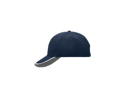 Half-Pipe Sandwich Cap - 6 Panel Cap mit extravaganter, dreifarbiger Sandwich-Lösung