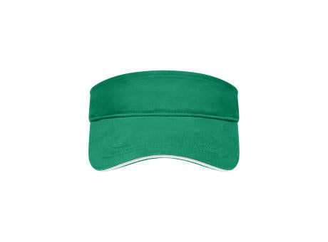 Sandwich Sunvisor - Trendiger Sunvisor mit kontrastfarbigem Sandwich